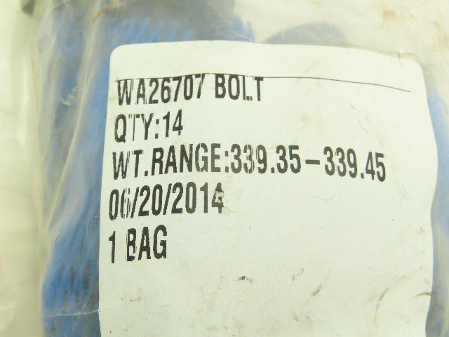 Emerson Transmission WA26707-14BR Kop-Flex Nuts & Bolts Set 14pcs 3.75" x 7/8"-9