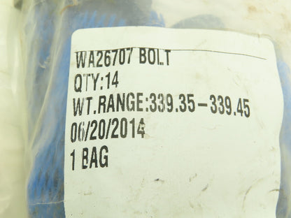 Emerson Transmission WA26707-14BR Kop-Flex Nuts & Bolts Set 14pcs 3.75" x 7/8"-9