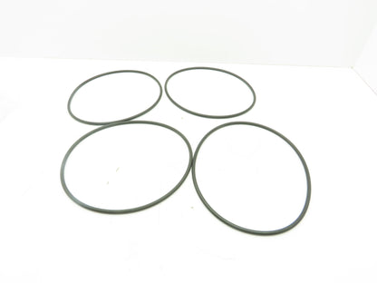 Viton 75 Duro Black O-Ring  1/4" x 9-1/2" ID x 10" OD  Lot of 4