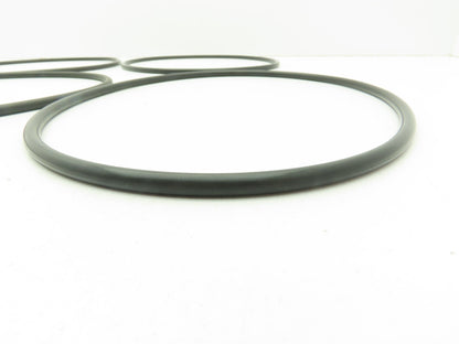 Viton 75 Duro Black O-Ring  1/4" x 9-1/2" ID x 10" OD  Lot of 4
