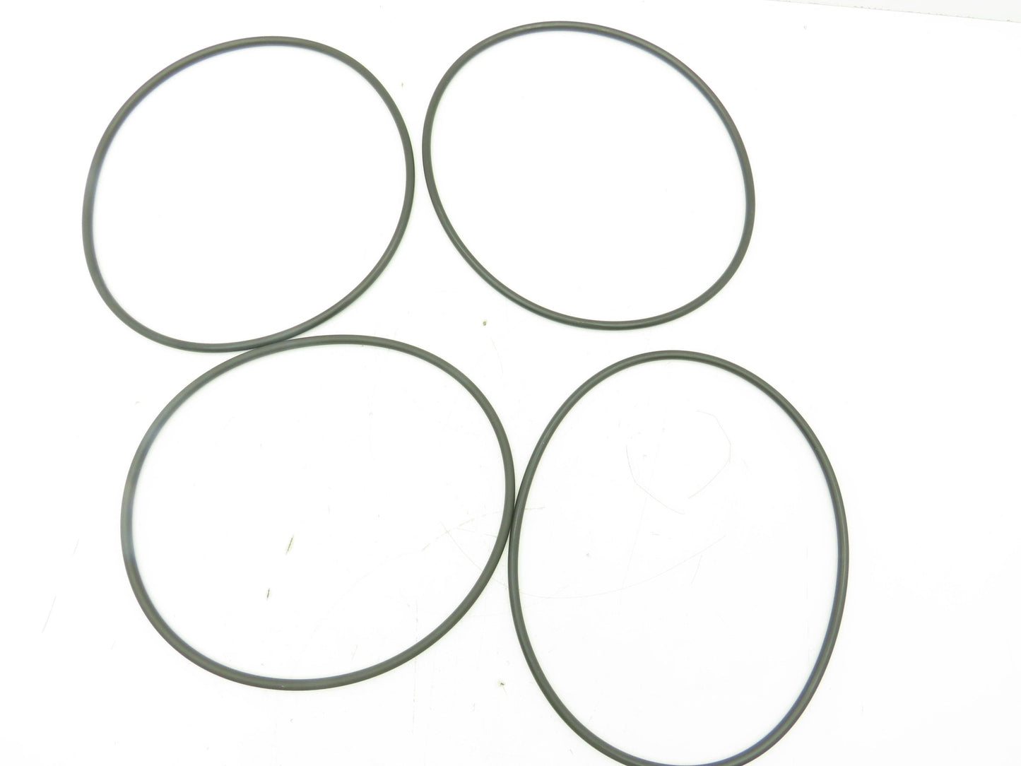Viton 75 Duro Black O-Ring  1/4" x 9-1/2" ID x 10" OD  Lot of 4