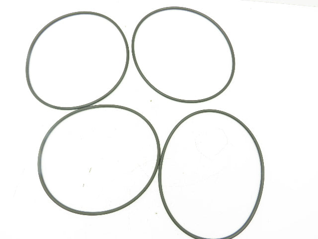 Viton 75 Duro Black O-Ring  1/4" x 9-1/2" ID x 10" OD  Lot of 4