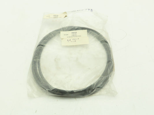 Viton 75 Duro Black O-Ring  1/4" x 9-1/2" ID x 10" OD  Lot of 4