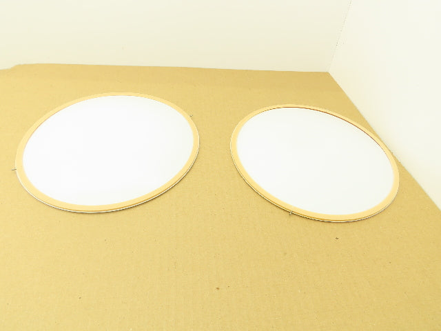 SPX 303437 Teflon PTFE Pump Diaphragm 243.6mm OD  Lot of 2