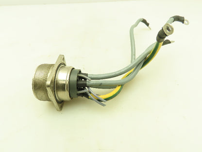 ITT Cannon 28SPL  4-Pin Female Connector Plug -for Indramat Controller  Lot of 4
