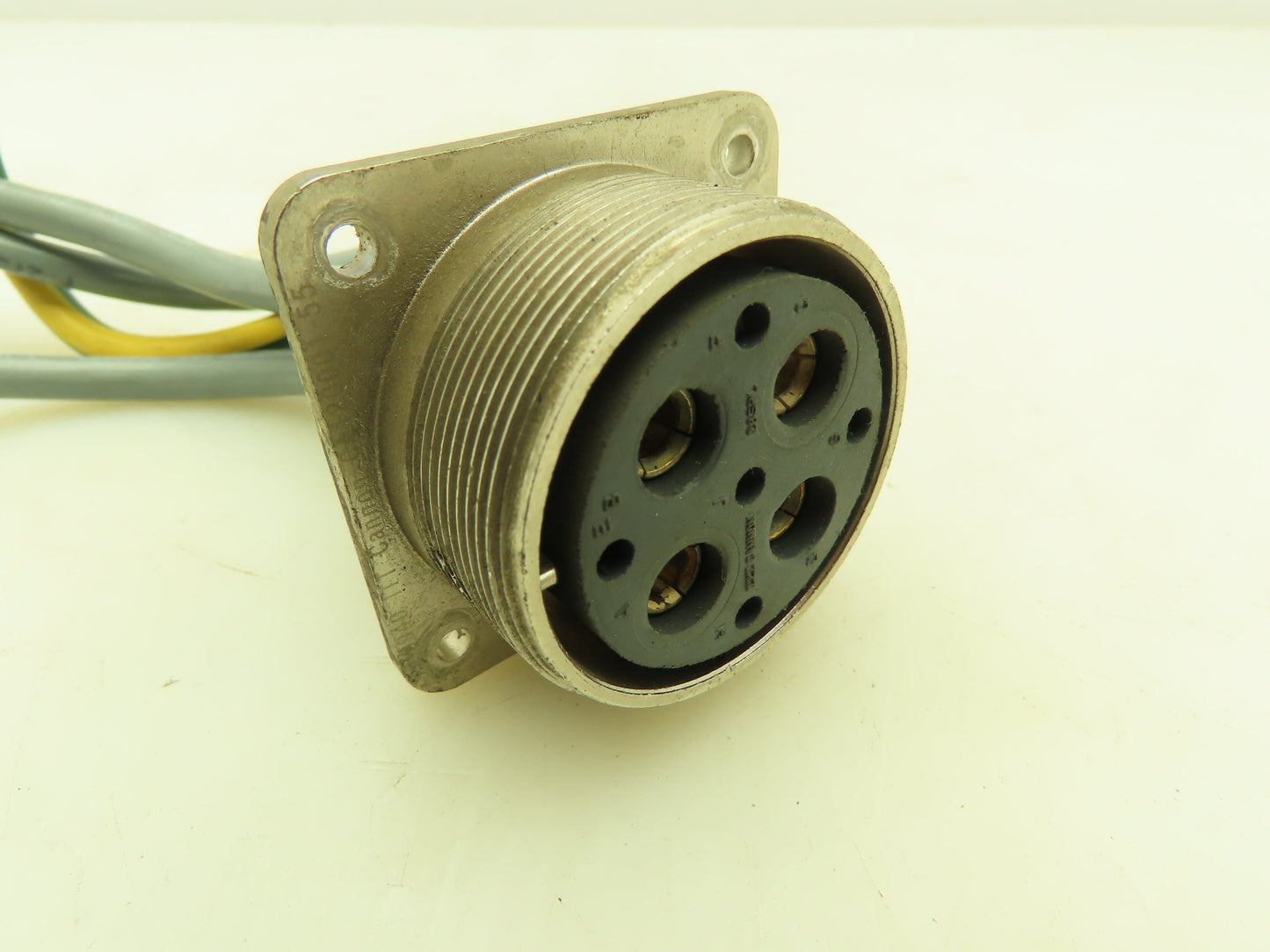 ITT Cannon 28SPL  4-Pin Female Connector Plug -for Indramat Controller  Lot of 4