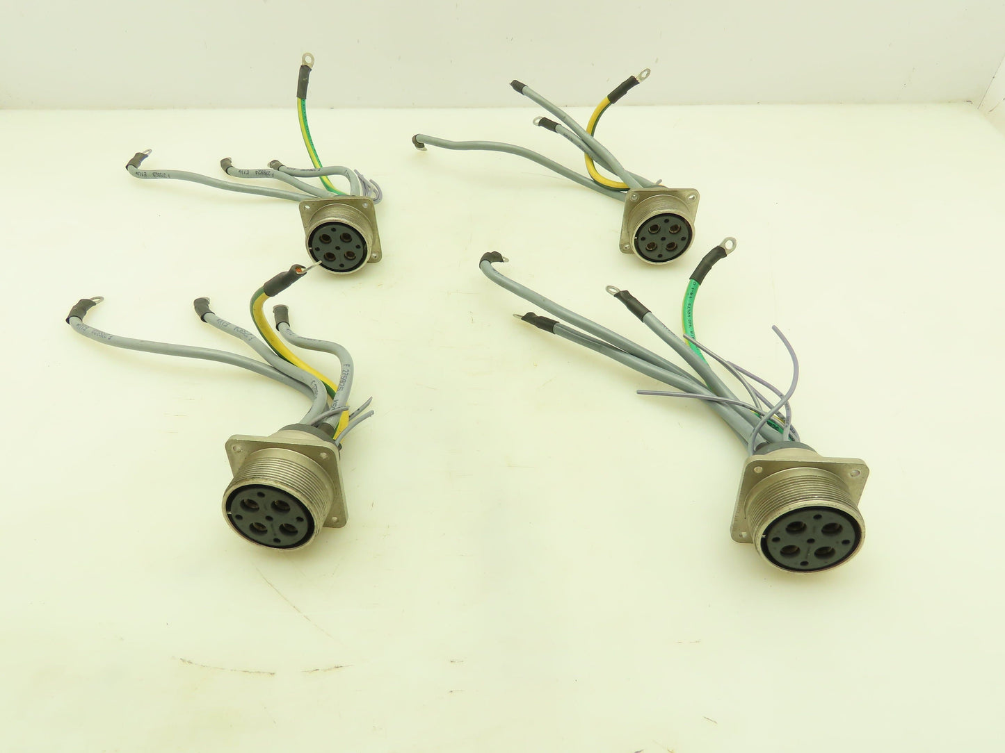ITT Cannon 28SPL  4-Pin Female Connector Plug -for Indramat Controller  Lot of 4