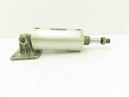 ARO Economair MQ2764-040 Pneumatic Air Cylinder 3" Bore 4" Stroke Pivot Bracket