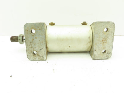ARO Economair MQ2764-020 Pneumatic Air Cylinder 3" Bore 2" Stroke Foot Mount