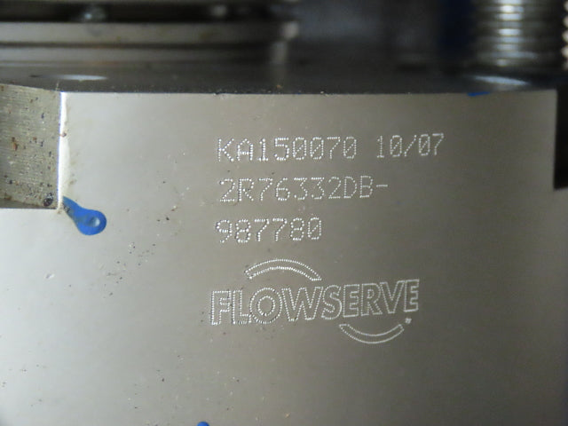 Byron Jackson 6X8X11H-DSJA Centrifugal Pump Flowserve RV9 Rebuilt