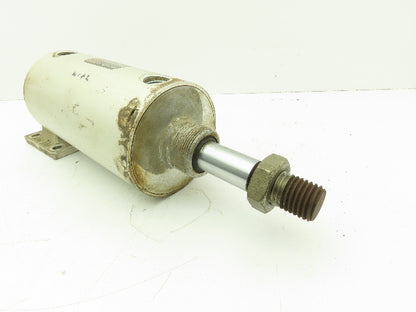 ARO Economair MQ2765-040 Pneumatic Air Cylinder 4" Bore 4" Stroke Pivot Bracket