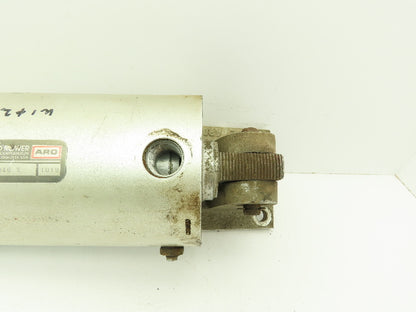 ARO Economair MQ2765-040 Pneumatic Air Cylinder 4" Bore 4" Stroke Pivot Bracket