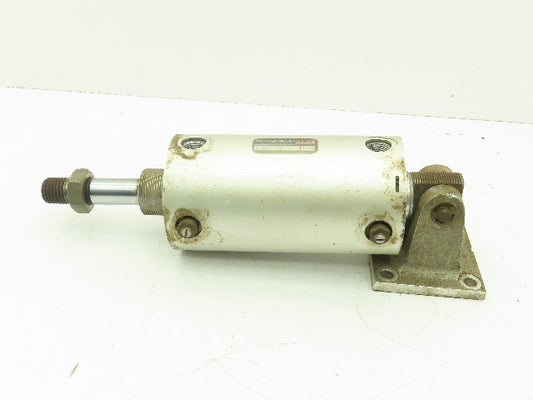 ARO Economair MQ2765-040 Pneumatic Air Cylinder 4" Bore 4" Stroke Pivot Bracket