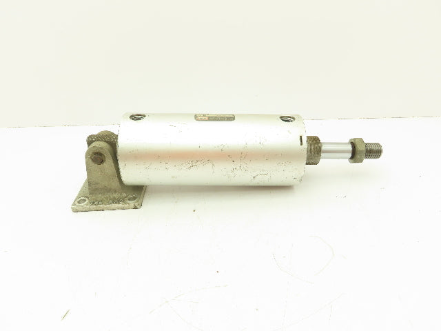 ARO Economair MQ2765-060 Pneumatic Air Cylinder 4" Bore 6" Stroke Tang Pivot Mt