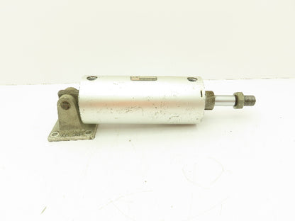 ARO Economair MQ2765-060 Pneumatic Air Cylinder 4" Bore 6" Stroke Tang Pivot Mt