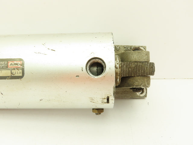 ARO Economair MQ2765-060 Pneumatic Air Cylinder 4" Bore 6" Stroke Tang Pivot Mt