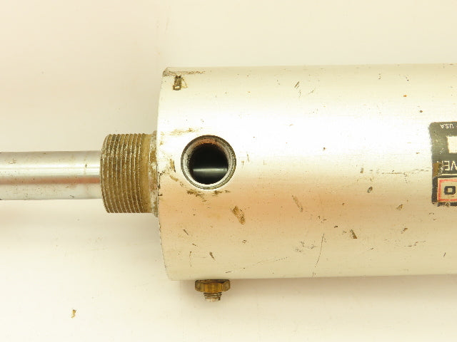 ARO 0440-1009-080 Pneumatic Air Cylinder 4" Bore 8" Stroke Pivot Bracket Mt