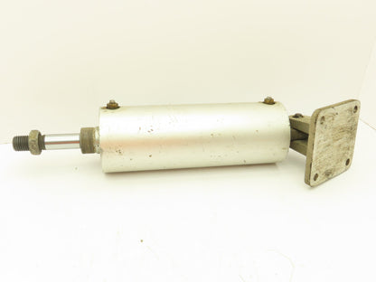 ARO 0440-1009-080 Pneumatic Air Cylinder 4" Bore 8" Stroke Pivot Bracket Mt