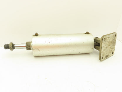 ARO 0440-1009-080 Pneumatic Air Cylinder 4" Bore 8" Stroke Pivot Bracket Mt