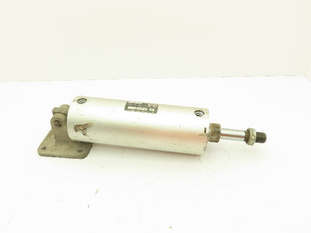 ARO 0440-1009-080 Pneumatic Air Cylinder 4" Bore 8" Stroke Pivot Bracket Mt