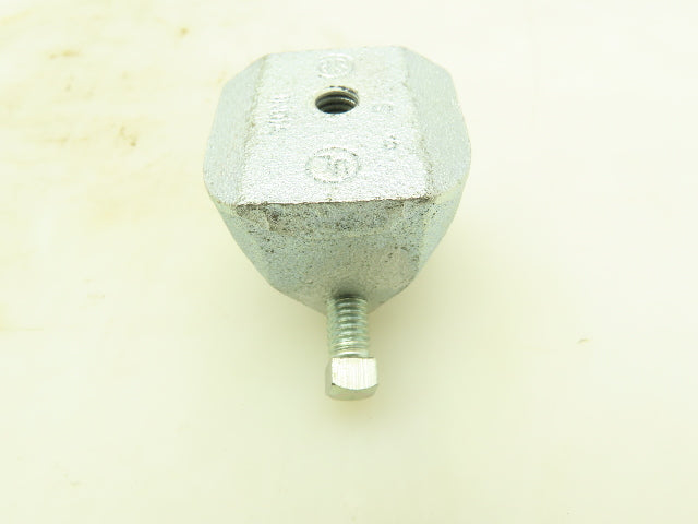 ME Madison Electric 502 Beam Clamp 3/8"-16 Galvanized Mall Iron 1" Jaw LOT OF 30