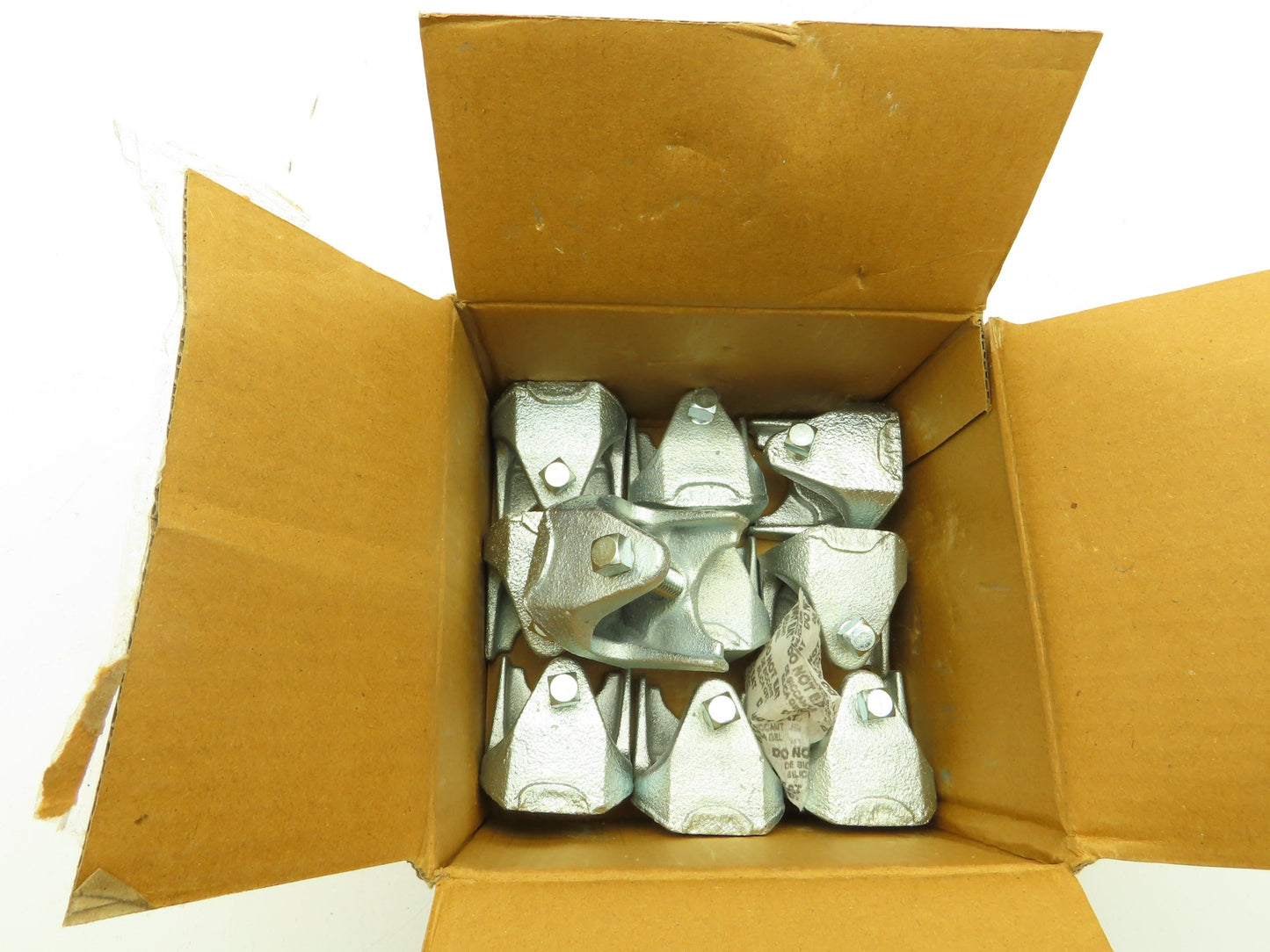 ME Madison Electric 502 Beam Clamp 3/8"-16 Galvanized Mall Iron 1" Jaw LOT OF 20