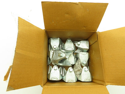 ME Madison Electric 502 Beam Clamp 3/8"-16 Galvanized Mall Iron 1" Jaw LOT OF 20
