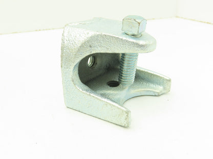 ME Madison Electric 502 Beam Clamp 3/8"-16 Galvanized Mall Iron 1" Jaw LOT OF 20