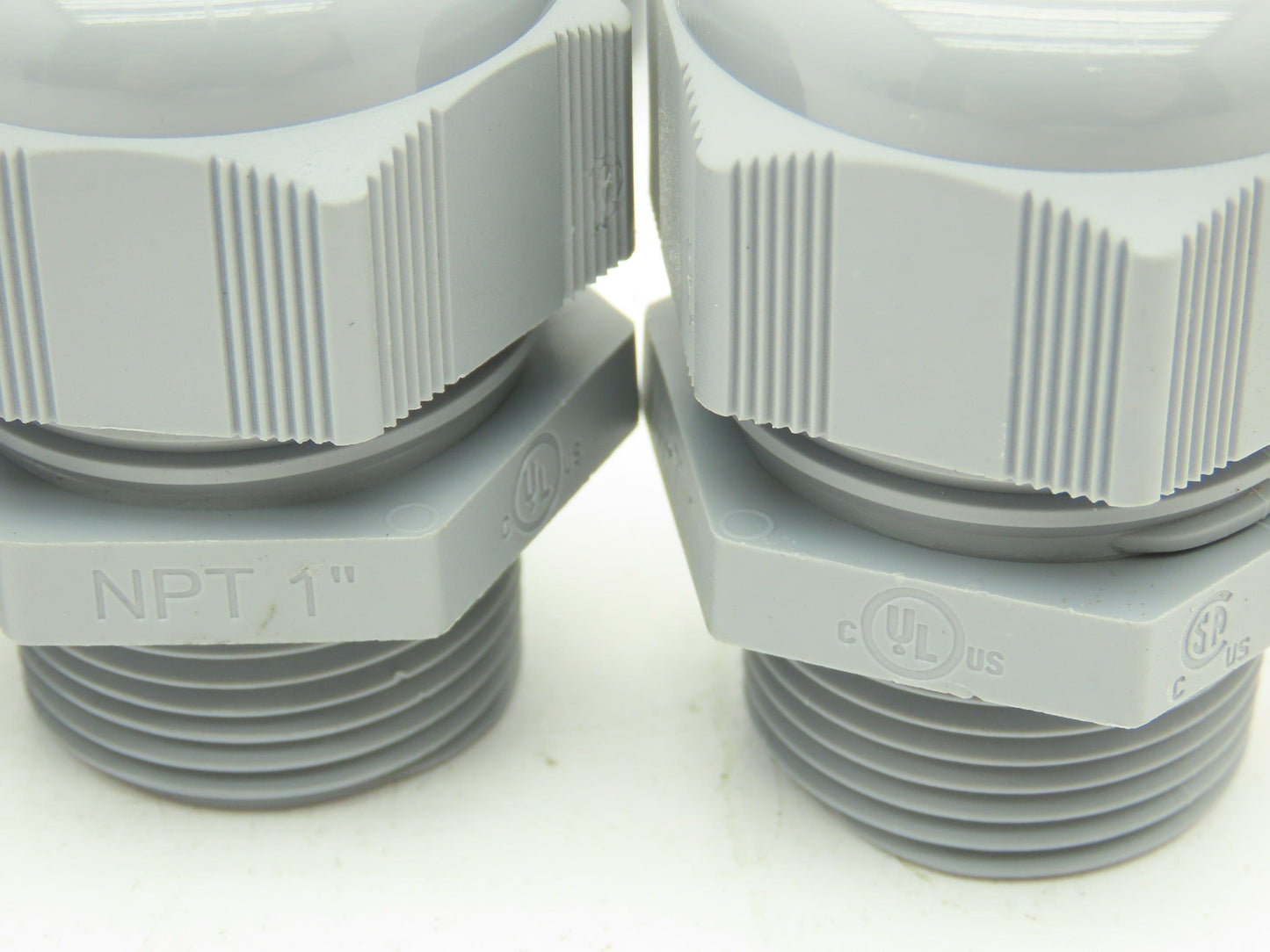 T&B CC-NPT-1-G Cable Gland Cord Connector Non-Metallic GRAY 1" NPT  Lot of 10