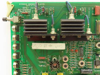Kyodo Denki SPS-194V-0 / EC-10269A PLC Control Circuit Board Card