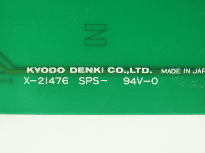 Kyodo Denki X-21476 SPS-94V-0 Control Circuit Board