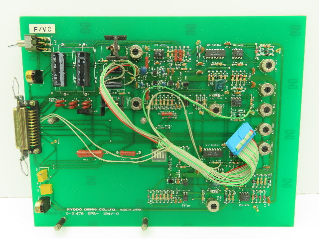 Kyodo Denki X-21476 SPS-194V-0 Circuit Board Switch Control