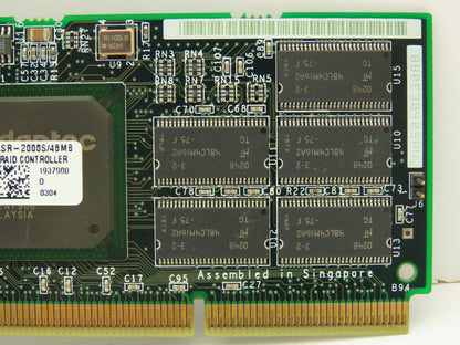 Adaptec ASR-2000S/48MB SCSI RAID Controller Card