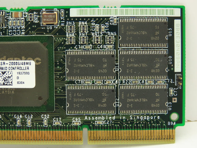 Adaptec ASR-2000S/48MB SCSI RAID Controller Card