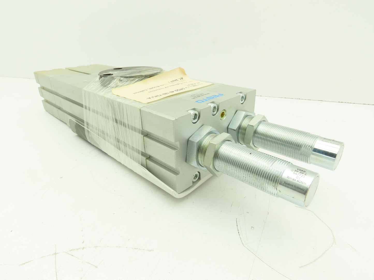 Festo DRQD-40-180-YSRJ-A-AL-FW-Z1 Twin Piston Semi-Rotary Drive Cylinder 180°