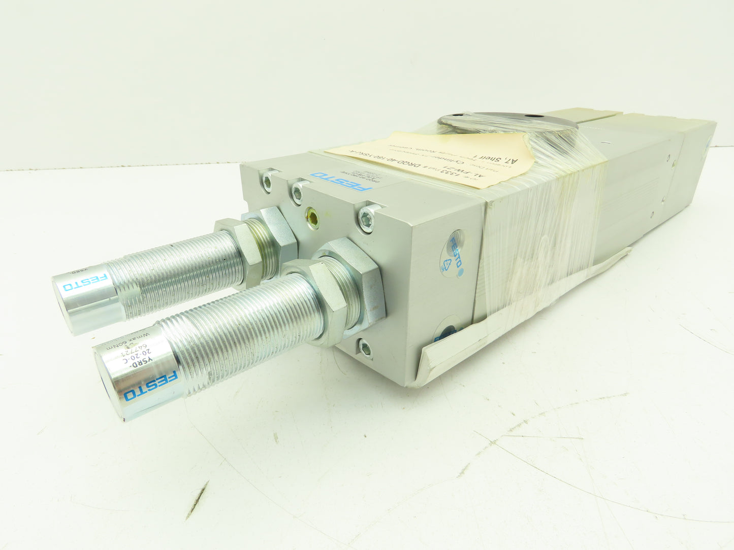 Festo DRQD-40-180-YSRJ-A-AL-FW-Z1 Twin Piston Semi-Rotary Drive Cylinder 180°