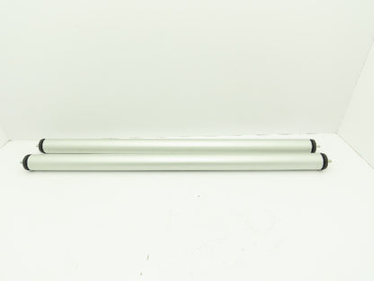 Item 3030006001 Acutech Roller 900x50MM Conveyor System 8-1.25mm Thread Lot of 2