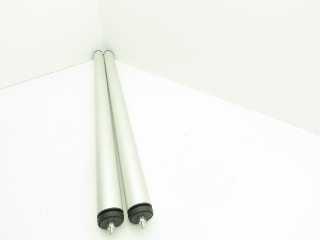 Item 3030006001 Acutech Roller 900x50MM Conveyor System 8-1.25mm Thread Lot of 2