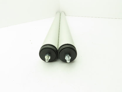 Item 3030006001 Acutech Roller 900x50MM Conveyor System 8-1.25mm Thread Lot of 2