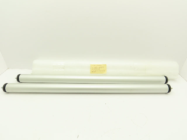 Item 3030006001 Acutech Roller 900x50MM Conveyor System 8-1.25mm Thread Lot of 2
