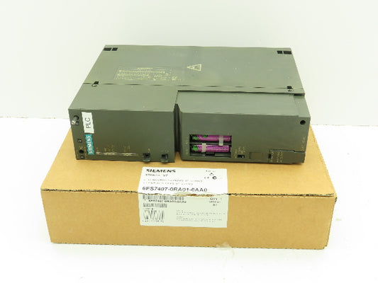 Siemens 6ES7 407-0RA01-0AA0 Simatic S7-400 Power Supply Module 120/230V 20A