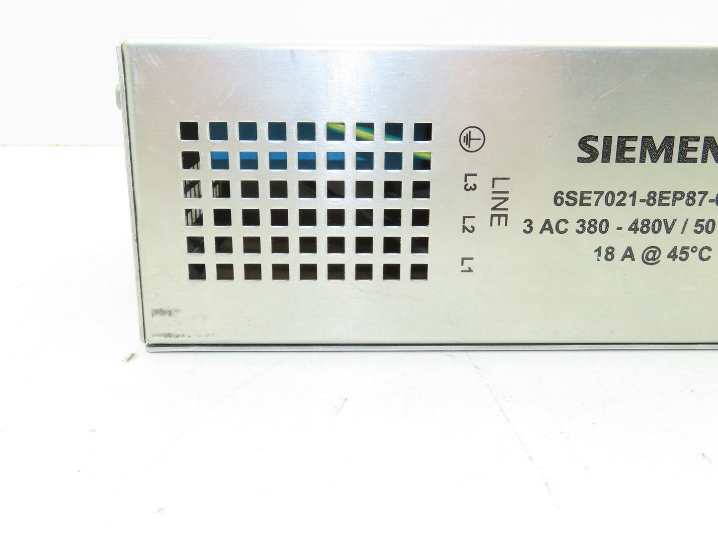 Siemens 6SE7021-8EP87-0FB0 Simovert Masterdrives RFI Filter 18A 380/480V 3PH