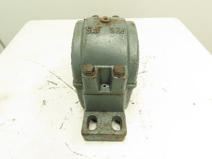 SKF SAF 524 Pillow Block Bearing Split Housing 4-Bolt Base 4-3/16" Bore
