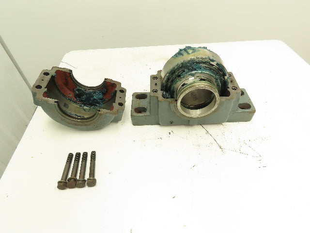 SKF SAF 524 Pillow Block Bearing Split Housing 4-Bolt Base 4-3/16" Bore
