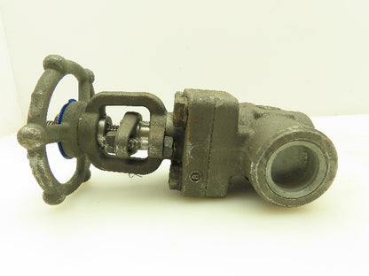 DSI 4101A5-18 Steel 1" NPT Threaded x Socket Gate Valve 1990 PSI #800  LOT OF 2