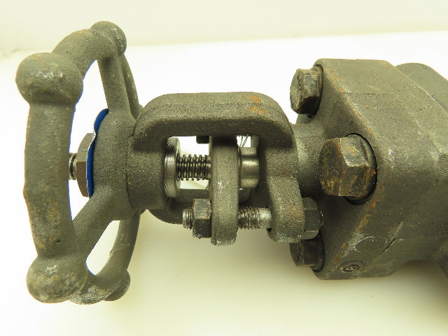 DSI 4101A5-18 Steel 1" NPT Threaded x Socket Gate Valve 1990 PSI #800  LOT OF 2