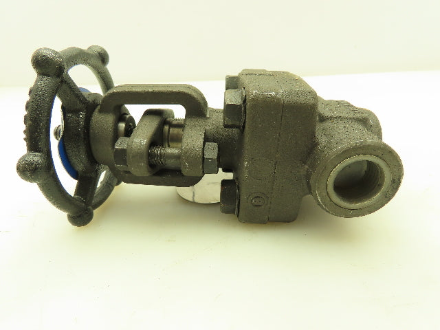 DSI 4121A5-18 Steel 1/2" x 1/2" NPT Threaded Gate Valve 1990 PSI #800