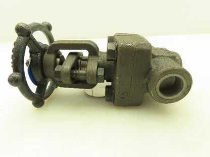 DSI 4121A5-18 Steel 1/2" x 1/2" NPT Threaded Gate Valve 1990 PSI #800