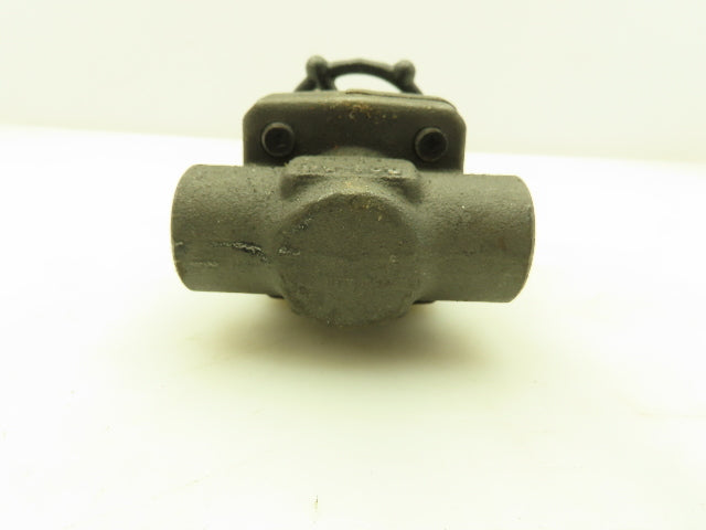 DSI 4121A5-18 Steel 1/2" x 1/2" NPT Threaded Gate Valve 1990 PSI #800