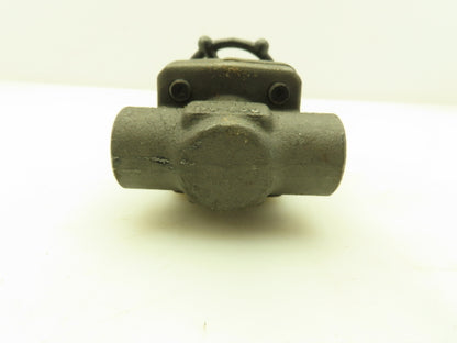 DSI 4121A5-18 Steel 1/2" x 1/2" NPT Threaded Gate Valve 1990 PSI #800